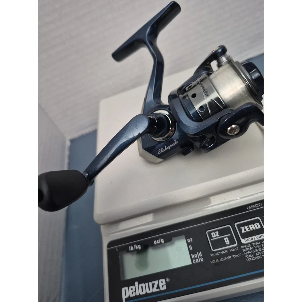 Shakespeare Micro Series Blue. Ultra Light. New off Combo. Pre-Spooled 4Lb Stren